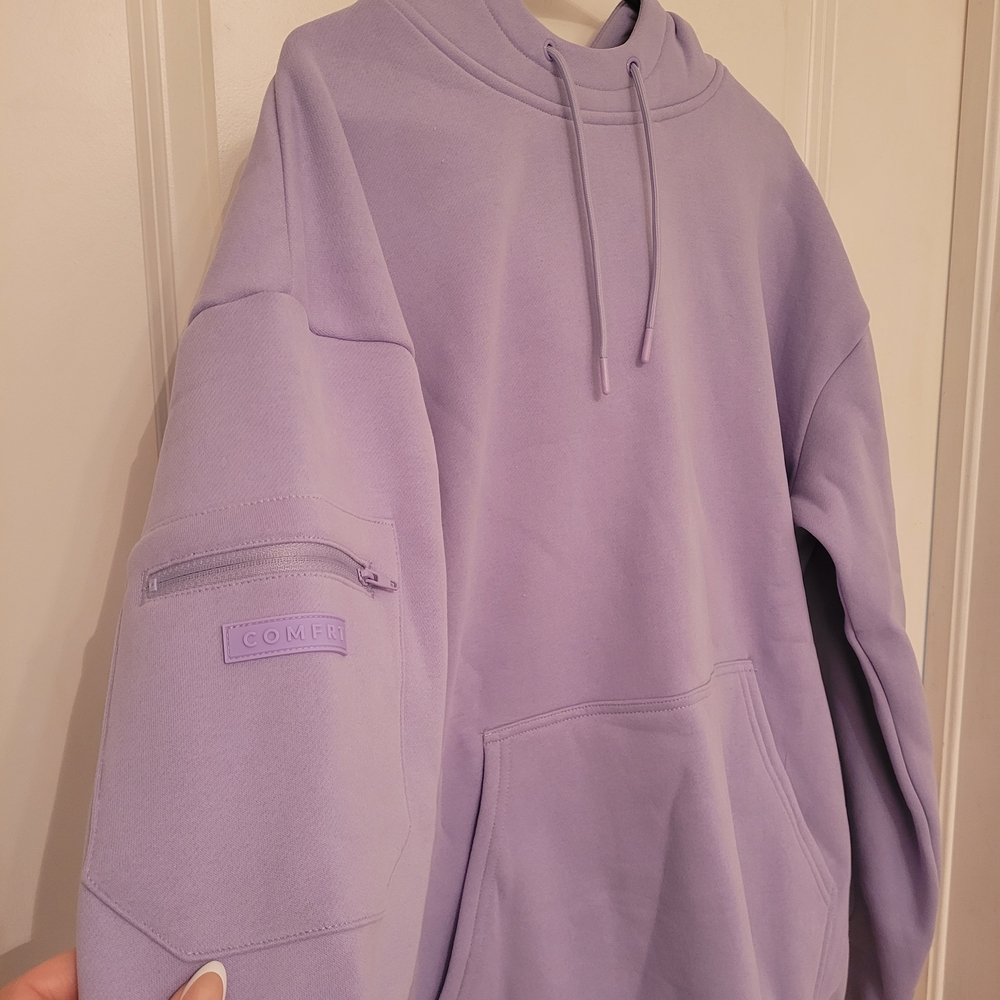 Women's Lavender Hoodie - Brand - Picture 5 of 9